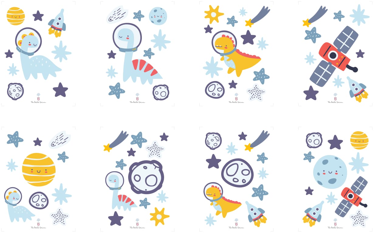 Little Dino Astronauts